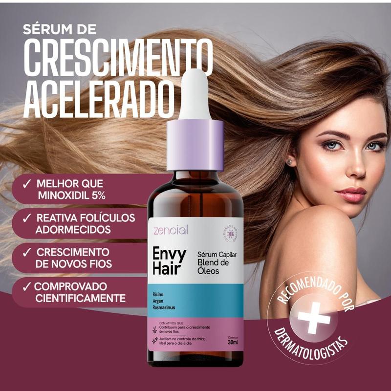 Tratamento Capilar Envy Hair Crescimento Queda Fios Mais Fortes